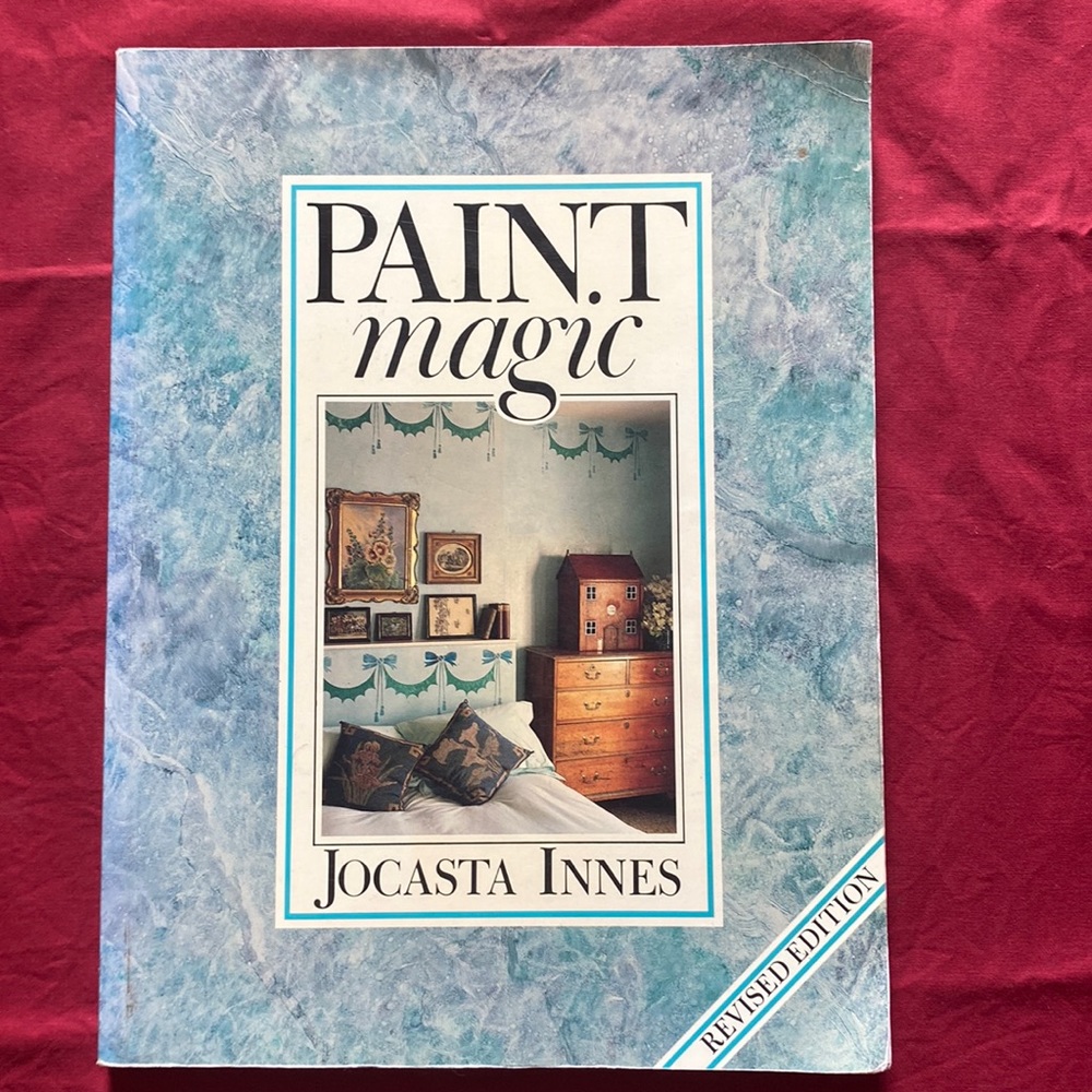 Vintage paint magic book best selling guide step-by-step, photographs & drawings